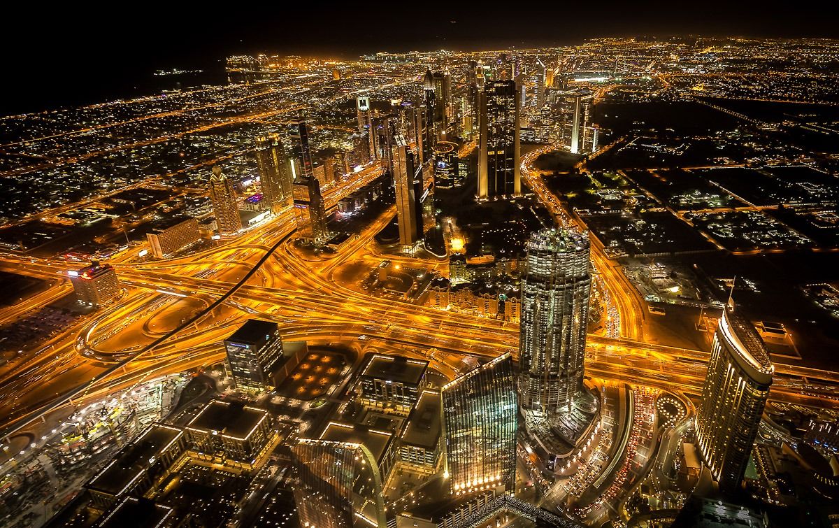 Dubai dal 124mo piano: emozione unica!