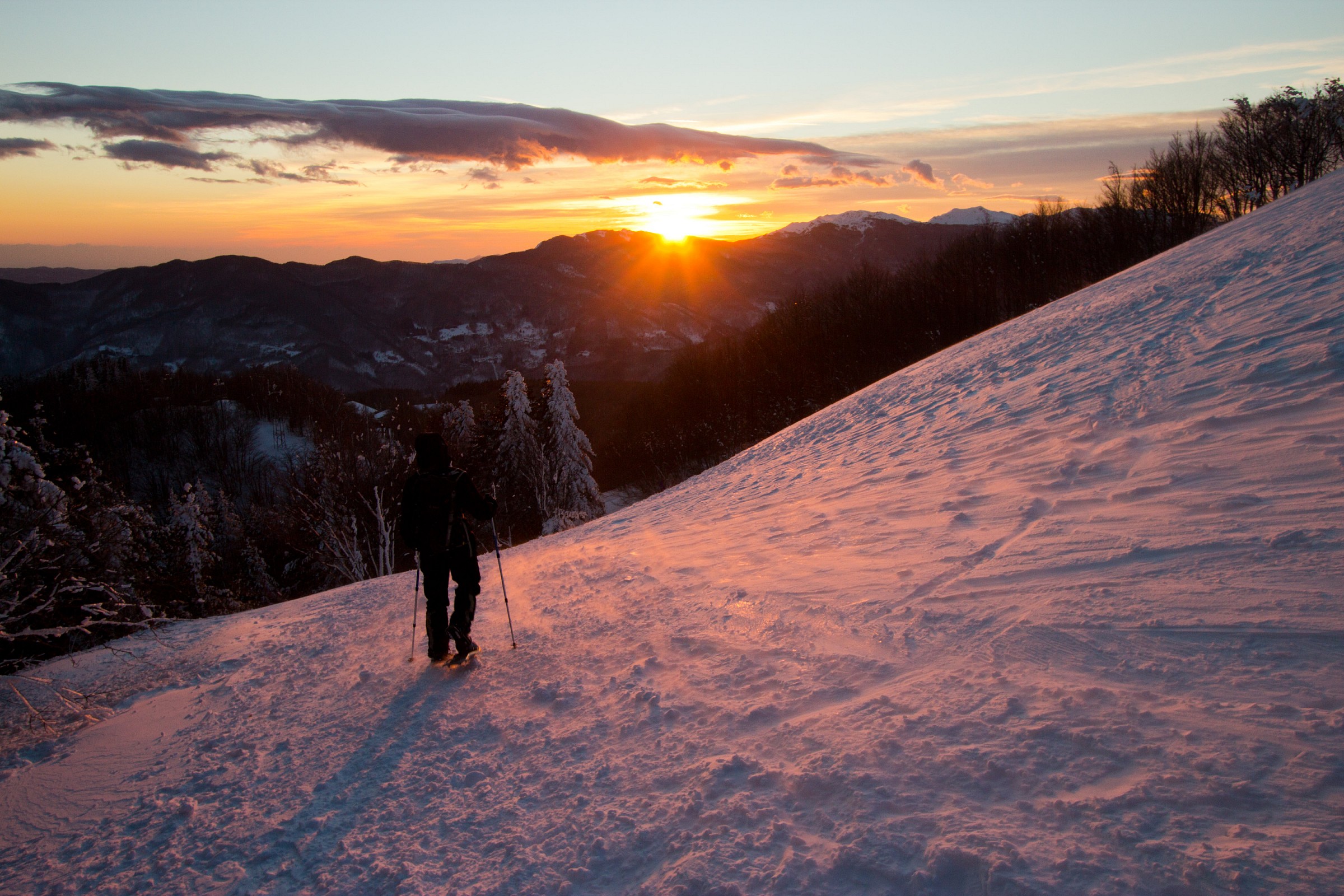 Sunsets in appennino