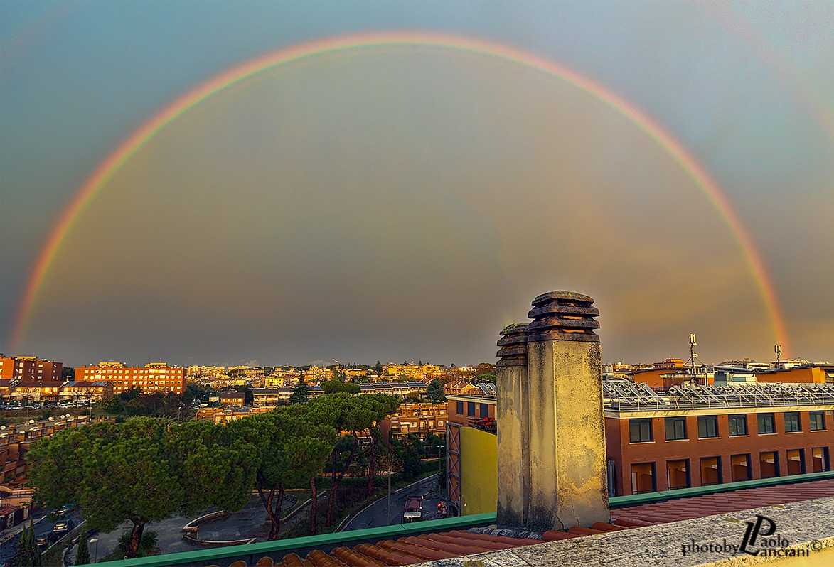 Arcobaleno di 180 gradi