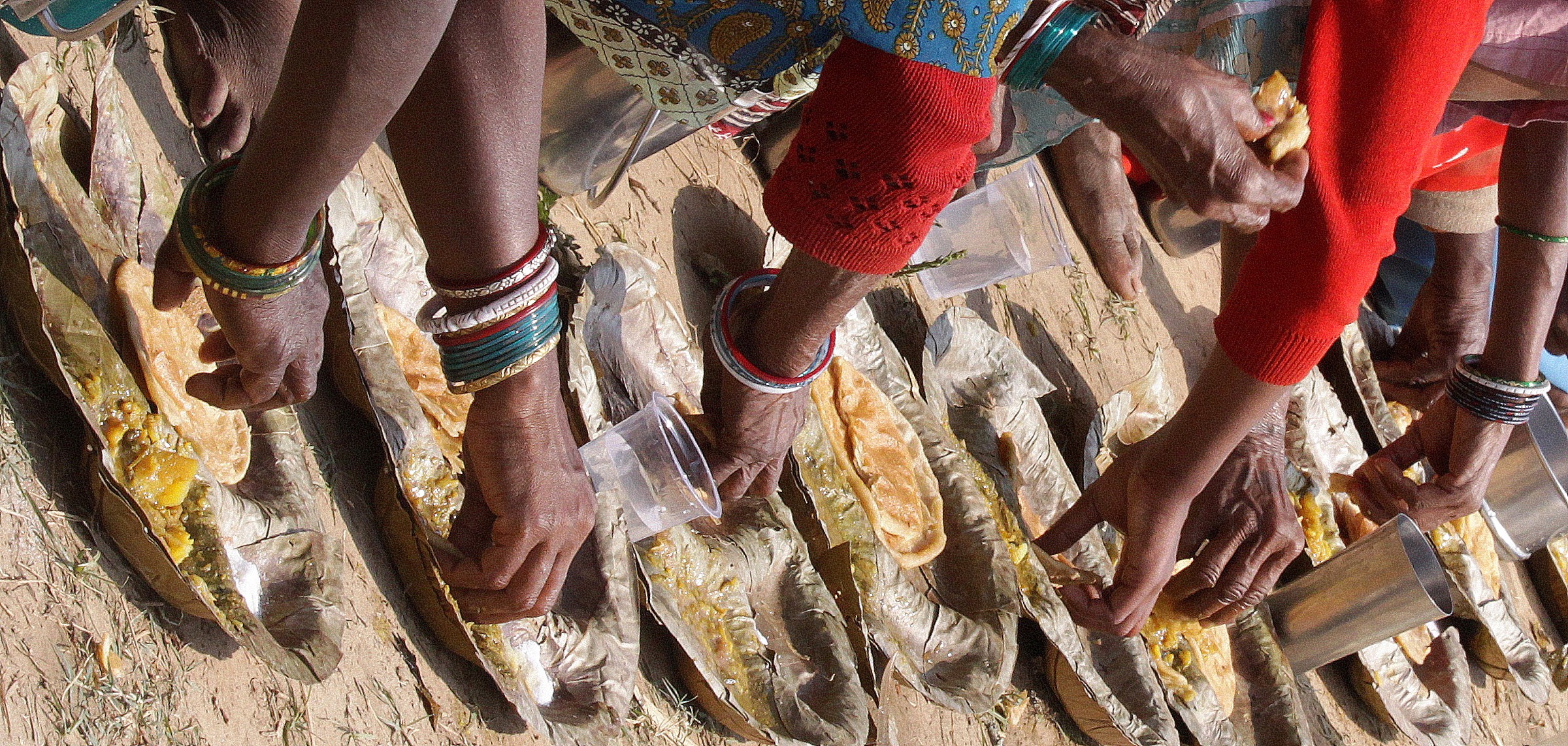 On the right bank of the Ganges