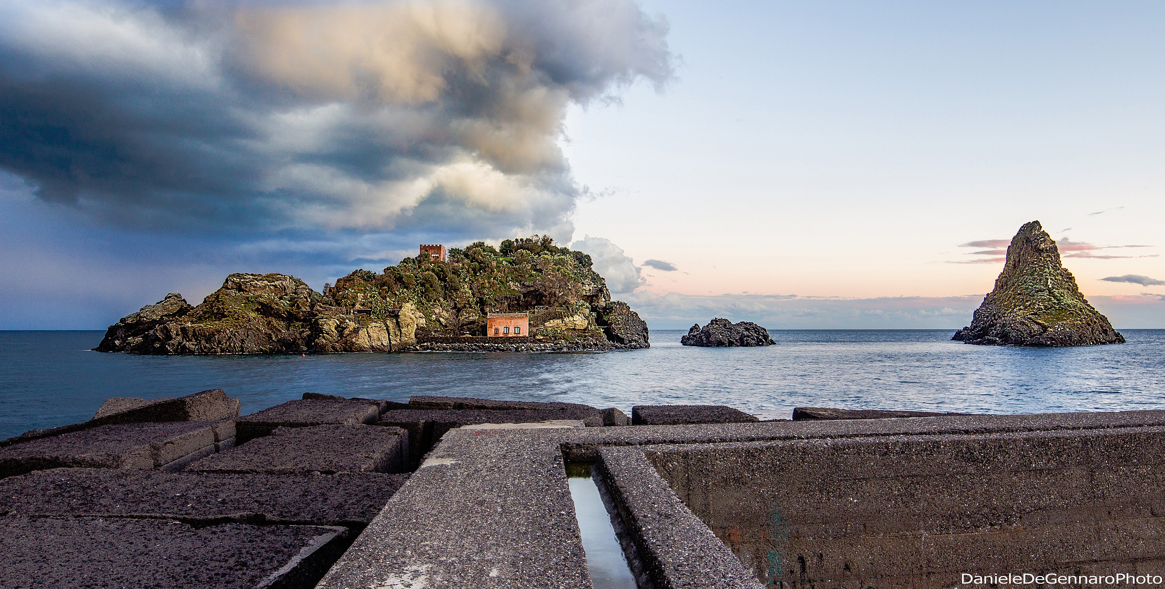 Between the good and the bad weather