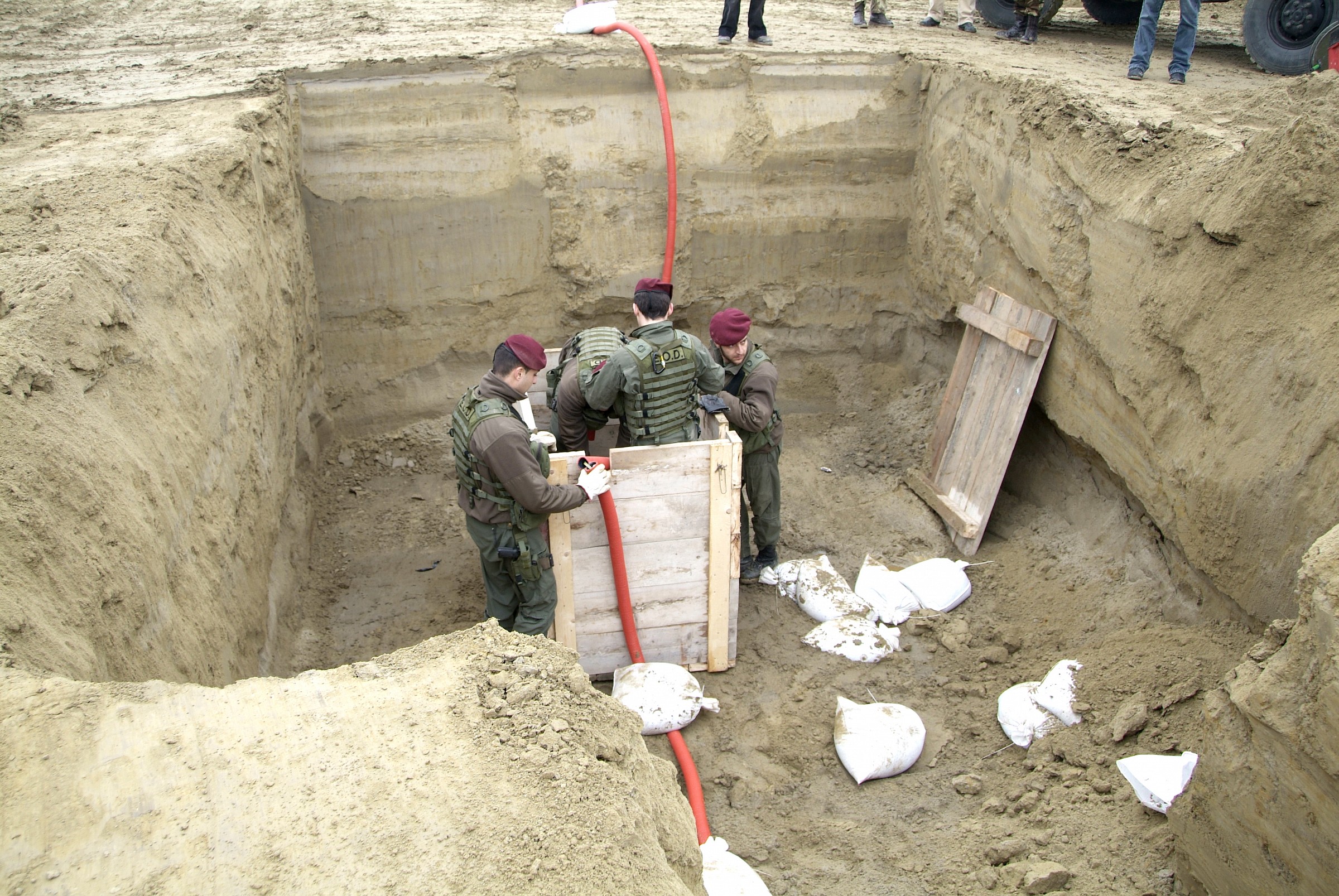 Preparativi x brillamento