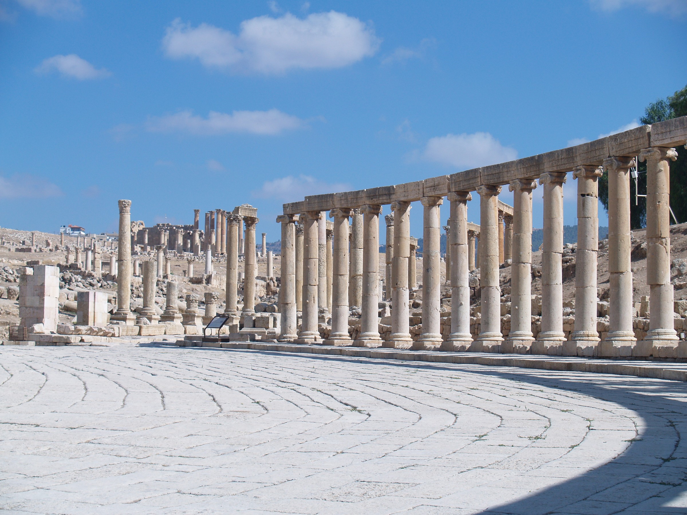 Roman remains in Jordan