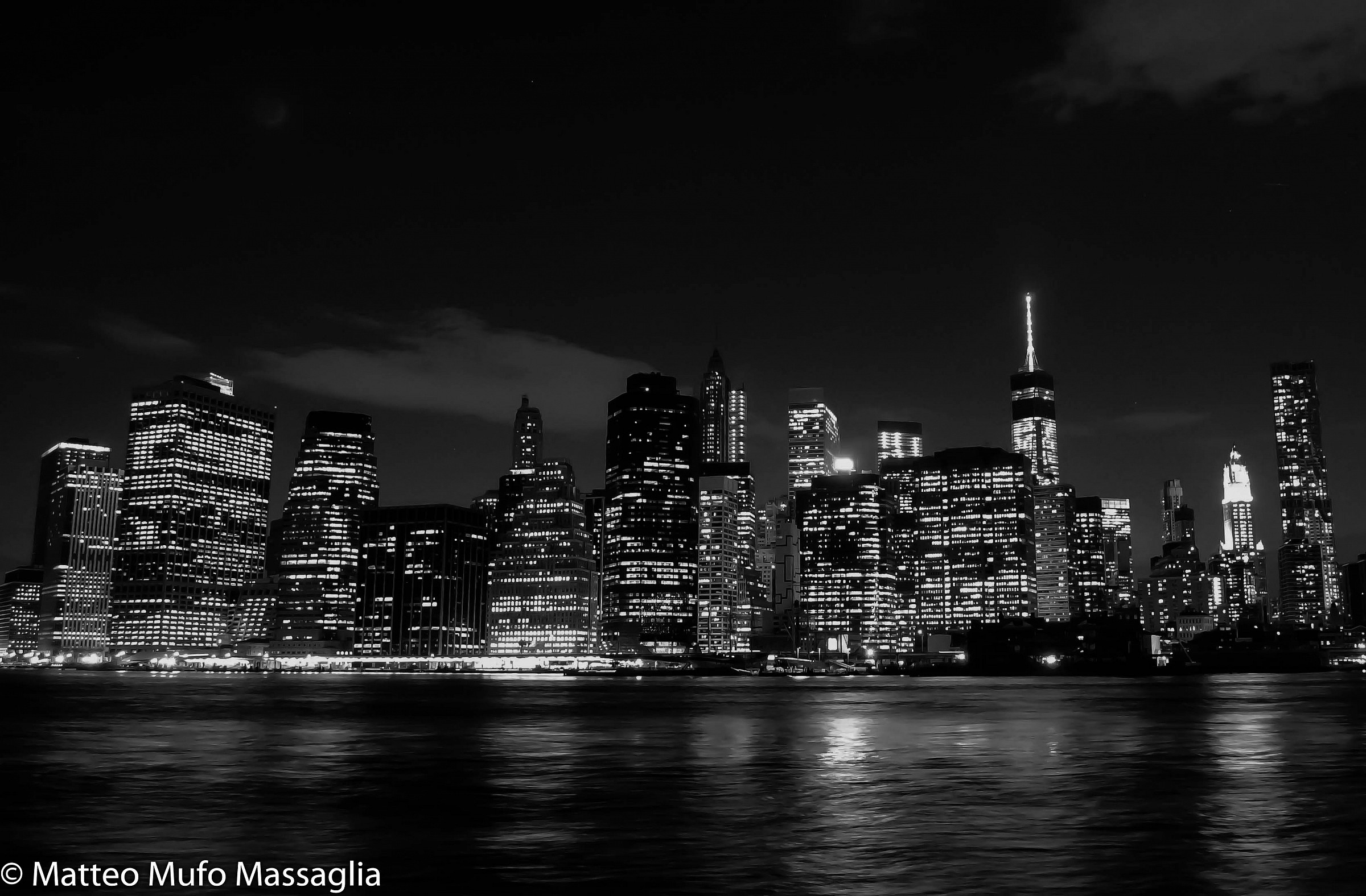 Skyline di notte - NY