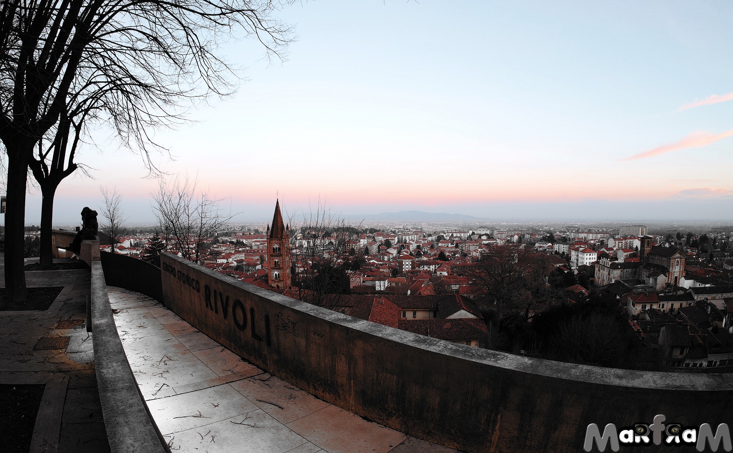 Dal castello di Rivoli