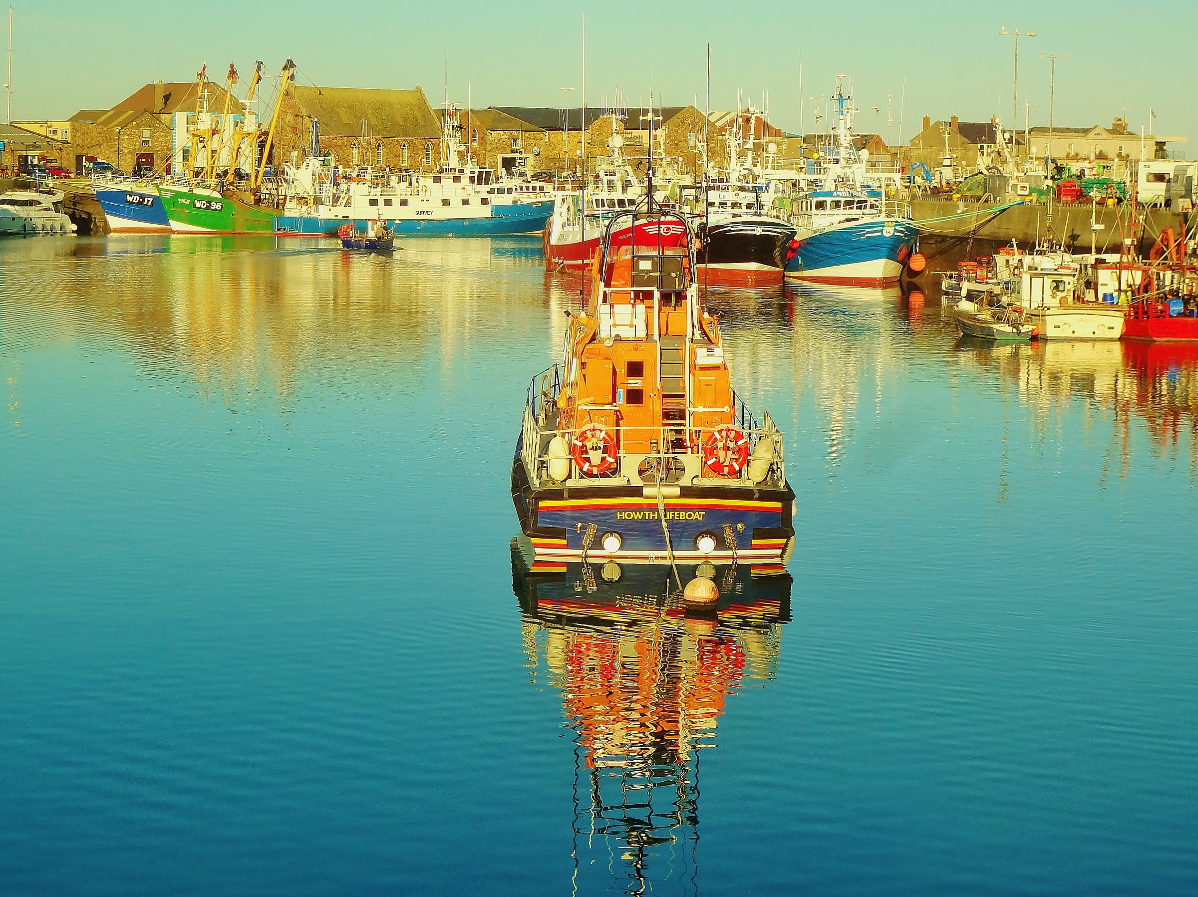 Pleasure boats in Dublin