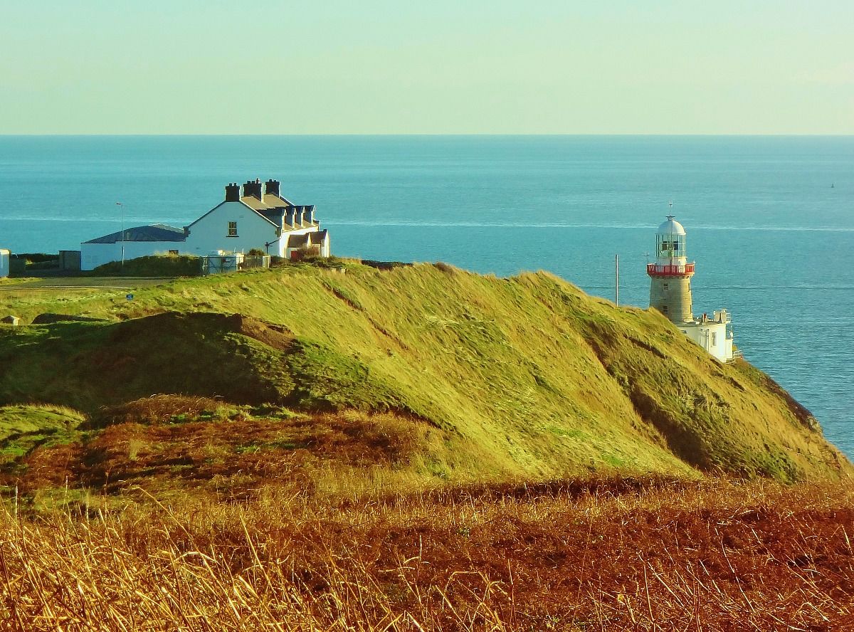 Lighthouse overlooking Dublin