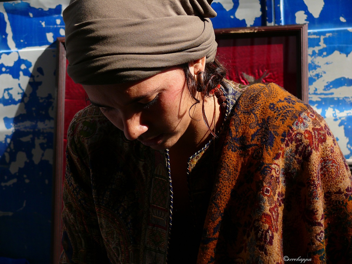 Tre grani di Rudraksha