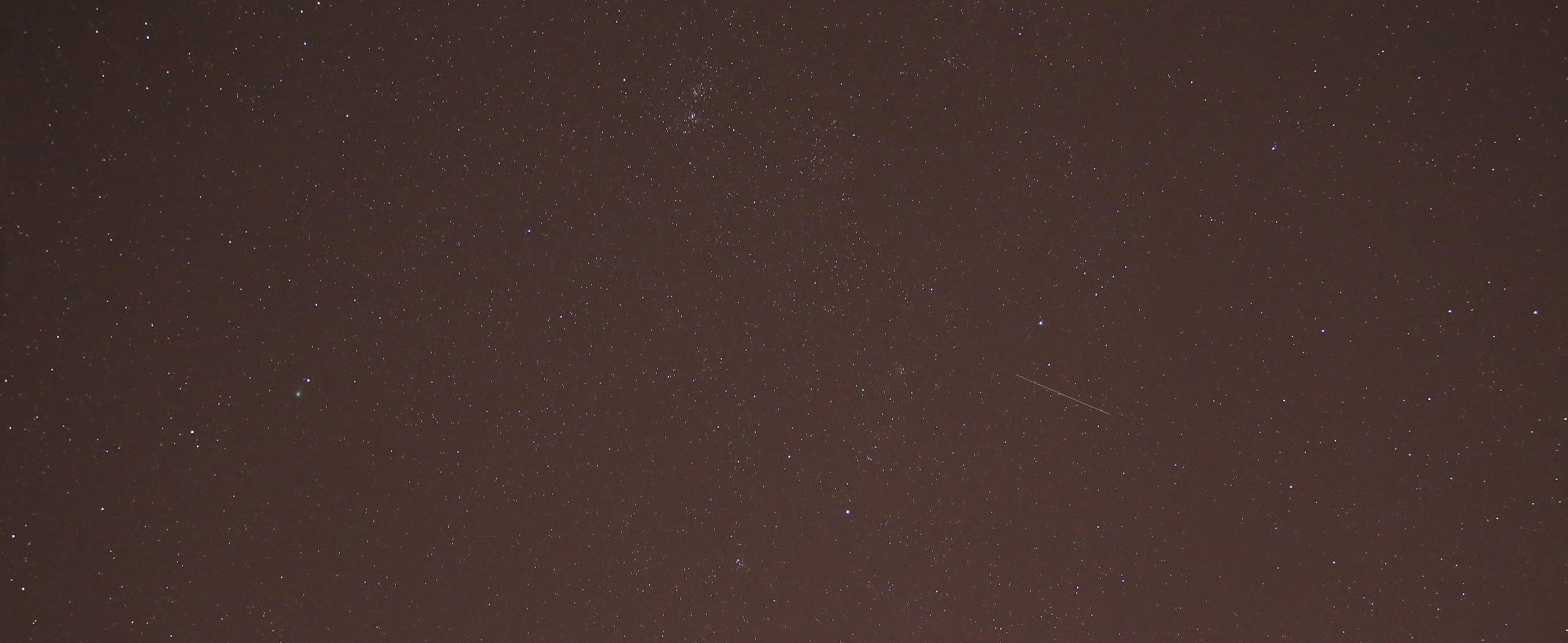 window on the night sky