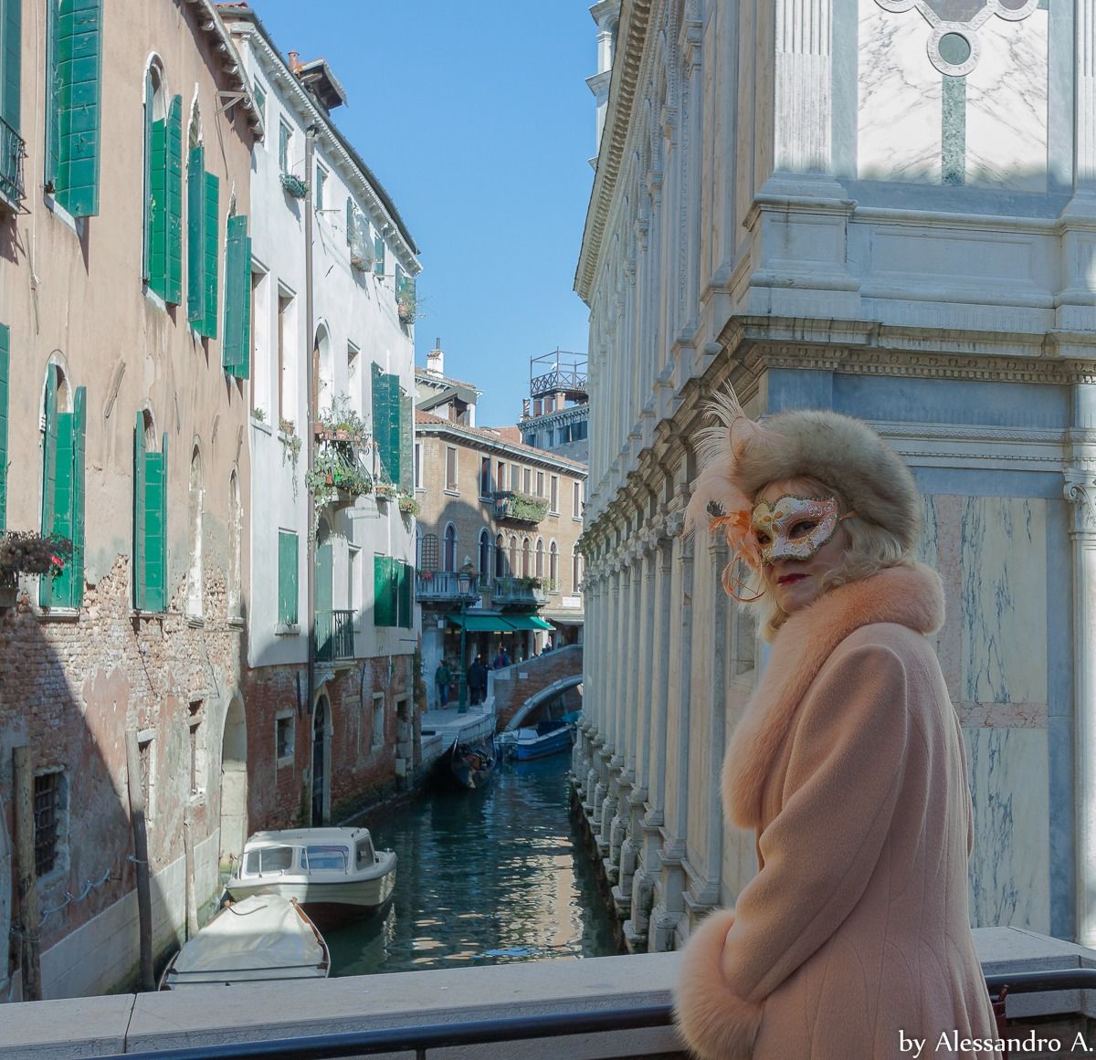 Signora a Venezia