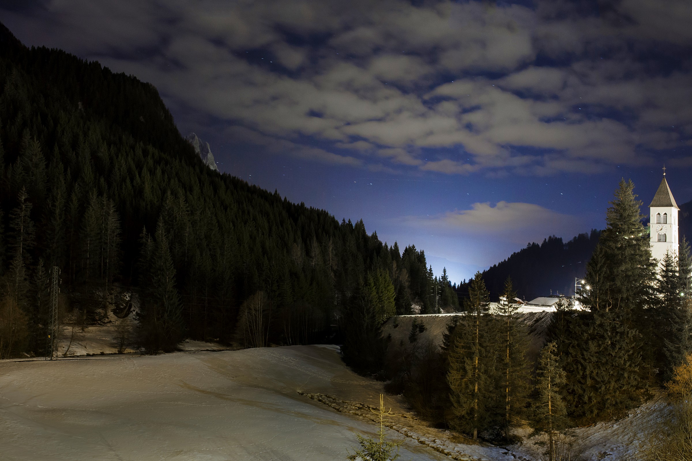 Dream of a night of midwinter