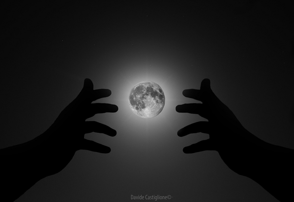 Trying to catch the moon