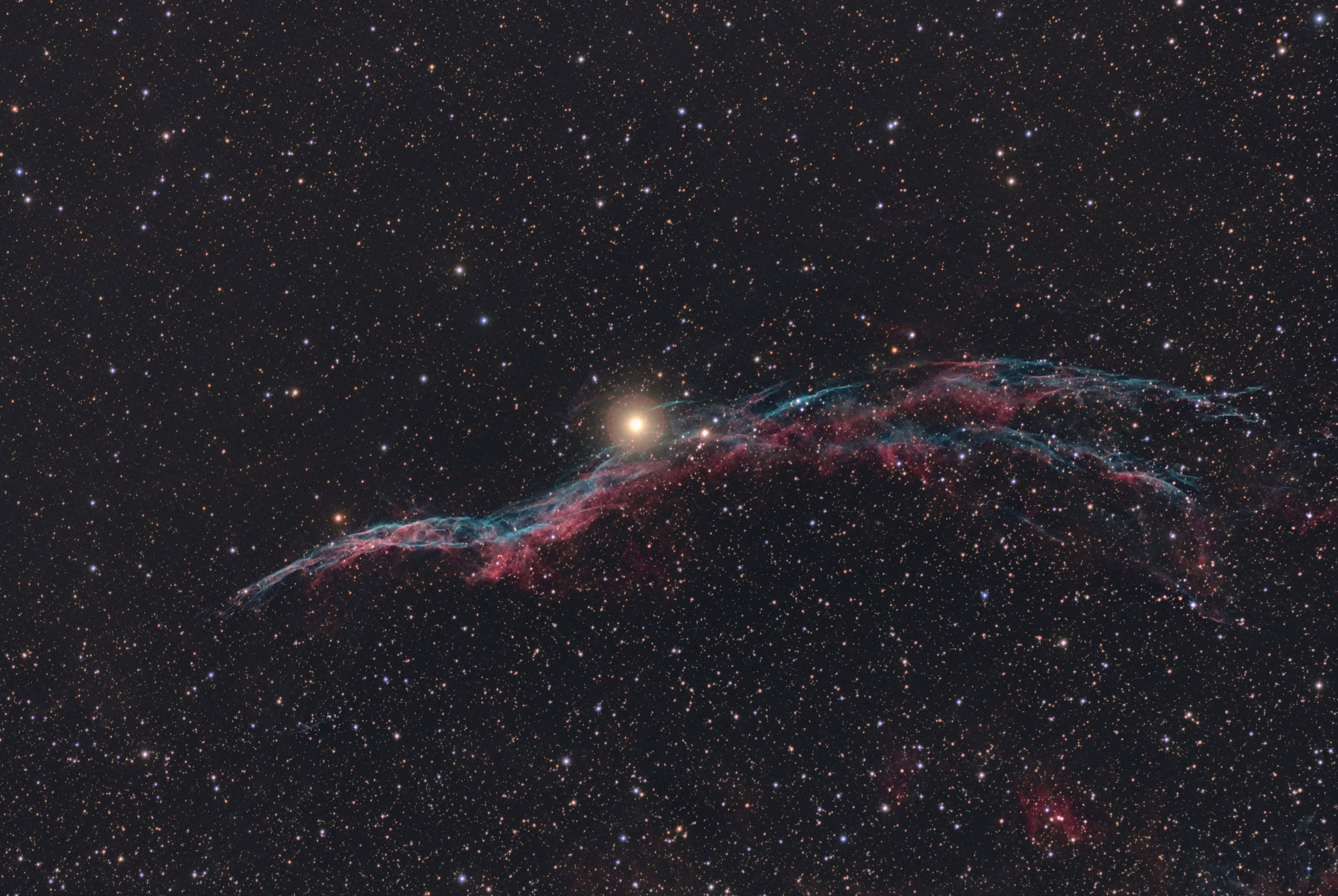 Veil nebula West side Ngc 6990