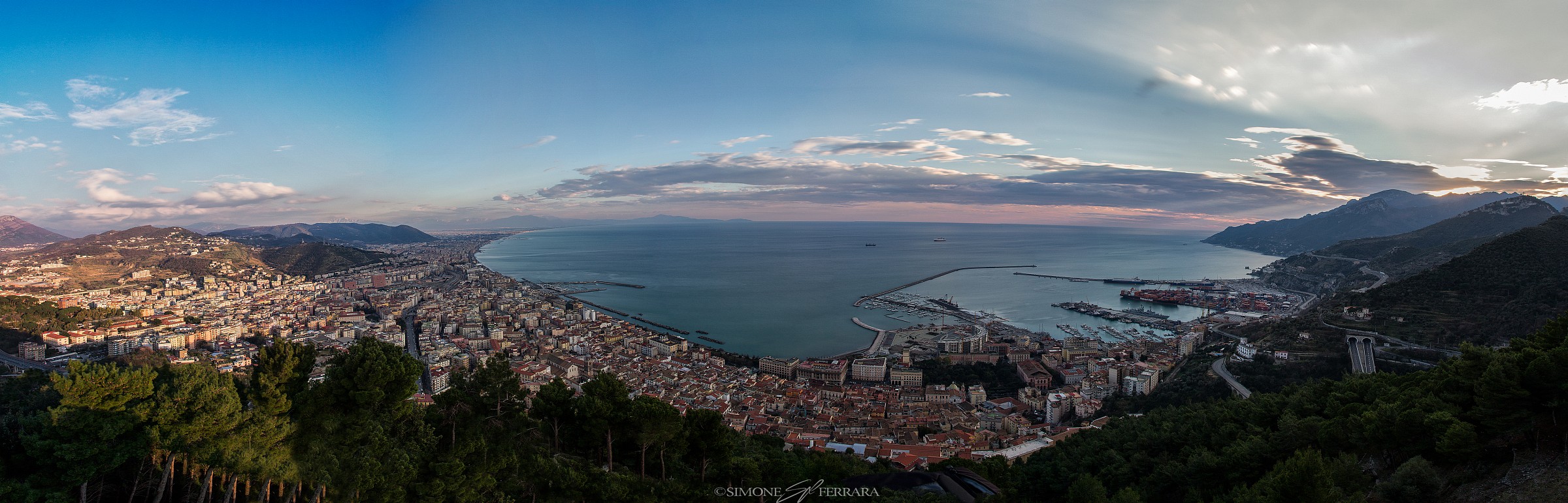 Salerno dall'alto