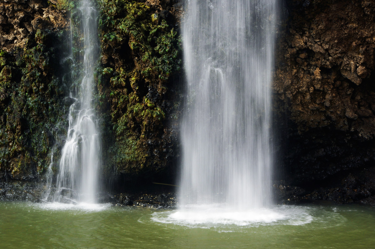 Scorcio della Cascata del Nilo azzurro (etiopia)