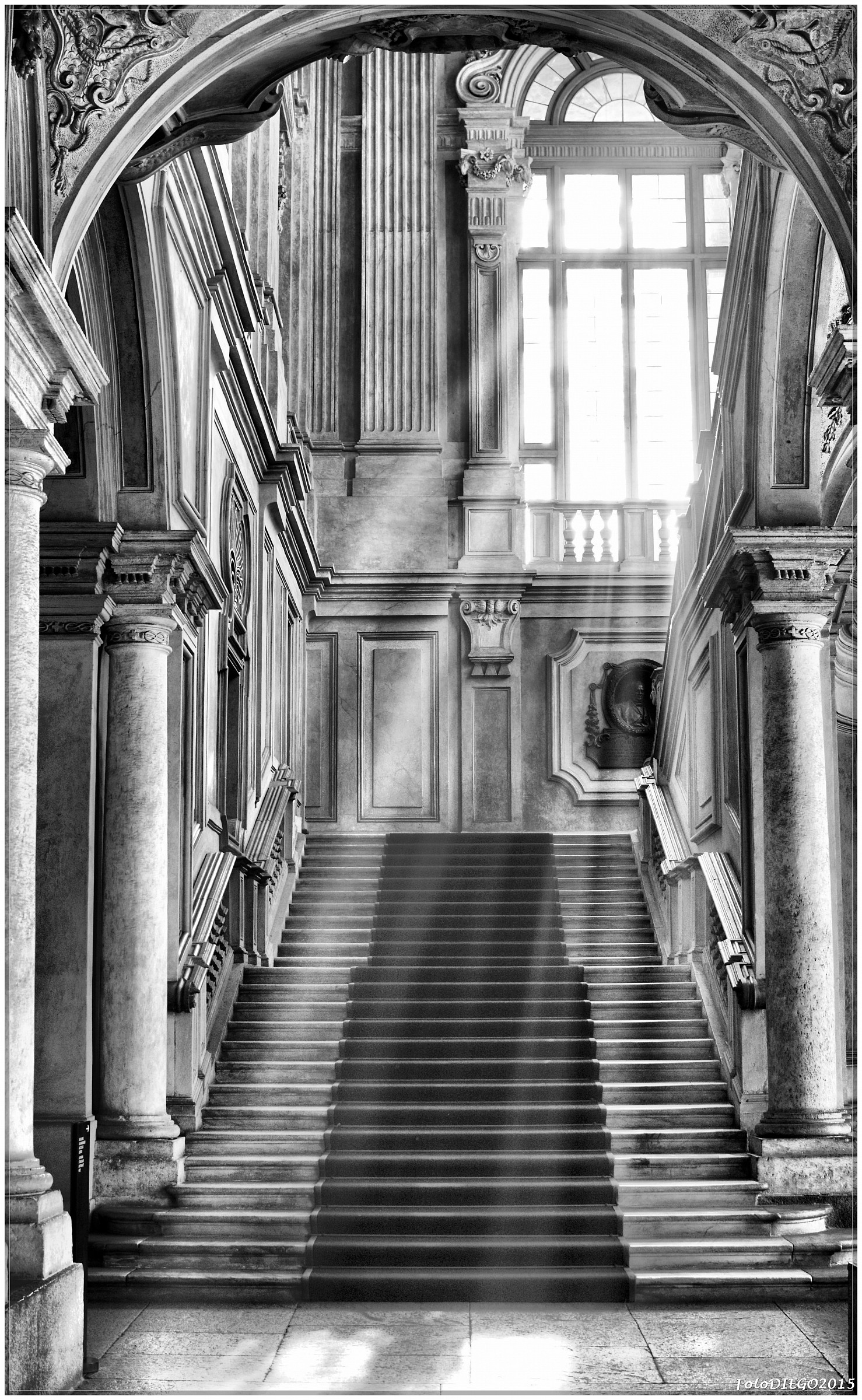 Lo scalone dello Juvarra