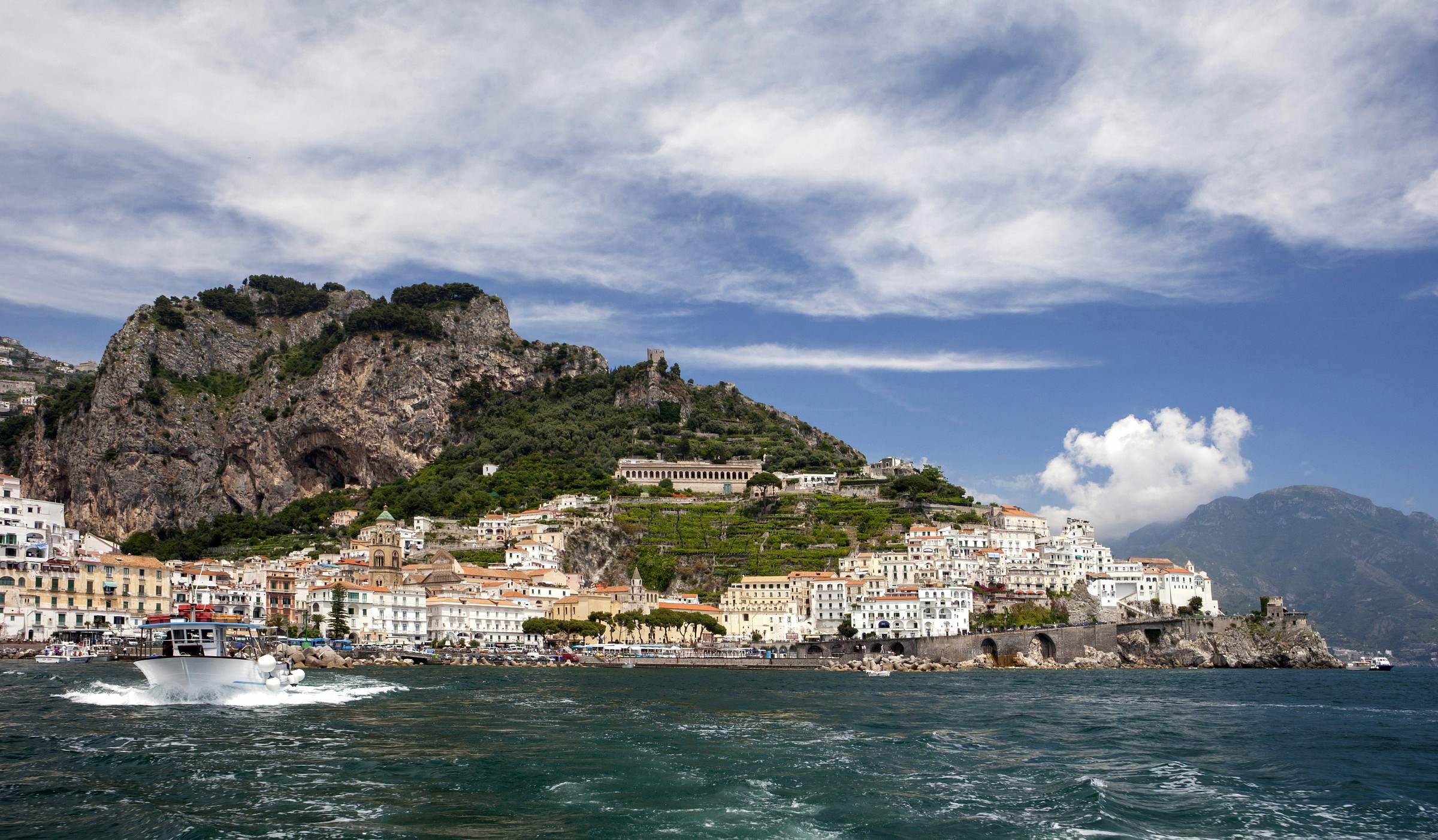 Amalfi from the sea