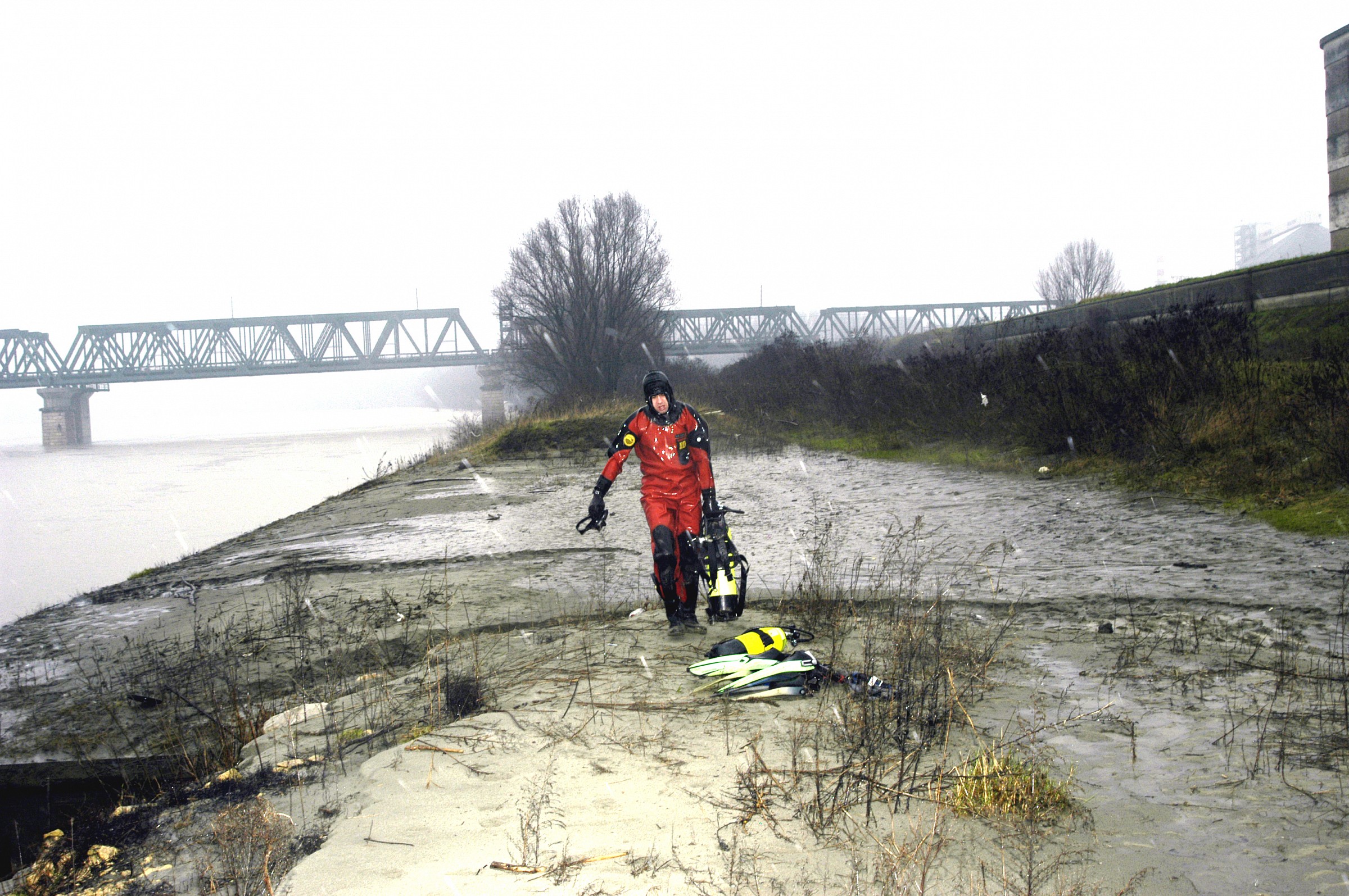 ricerca persona annegata