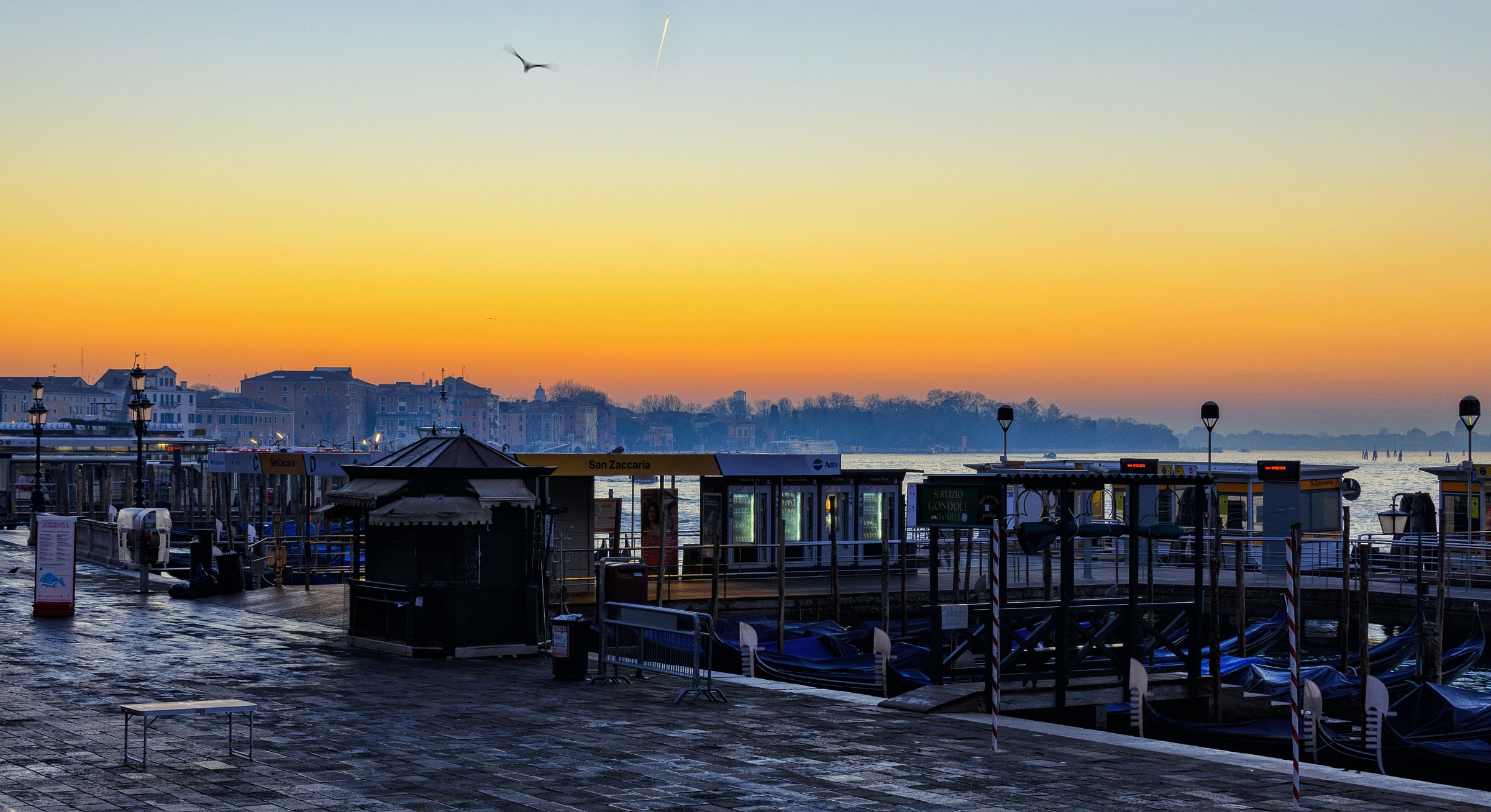 sfida in volo al alba veneziana