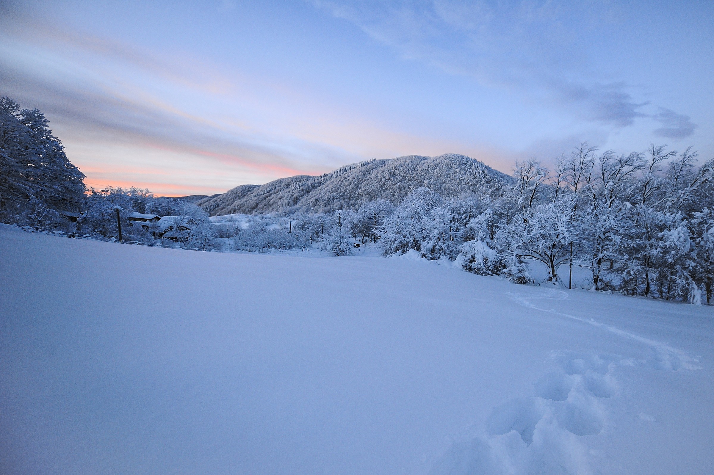 Poranceto before dawn