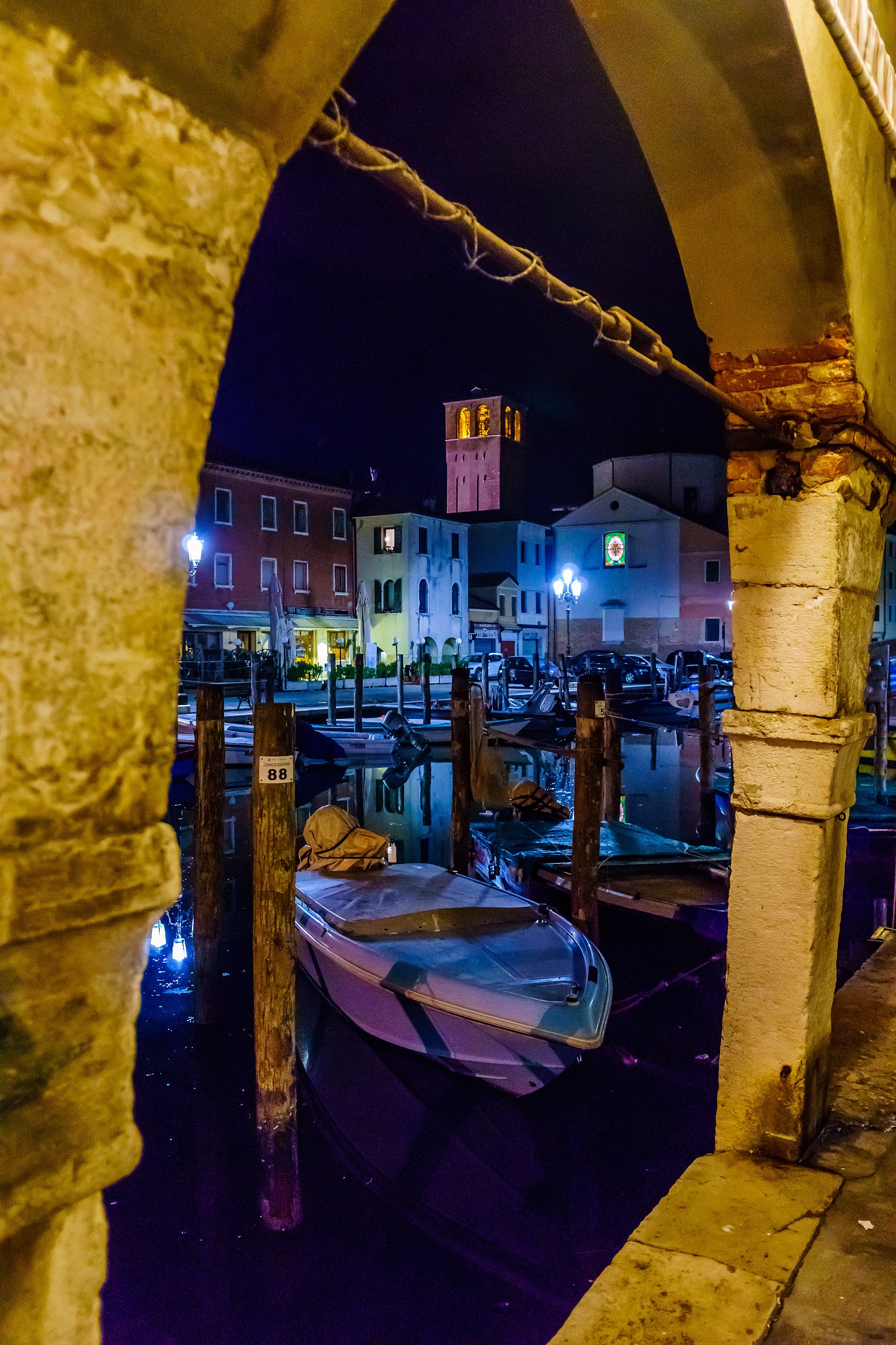 Chioggia vista dai portici