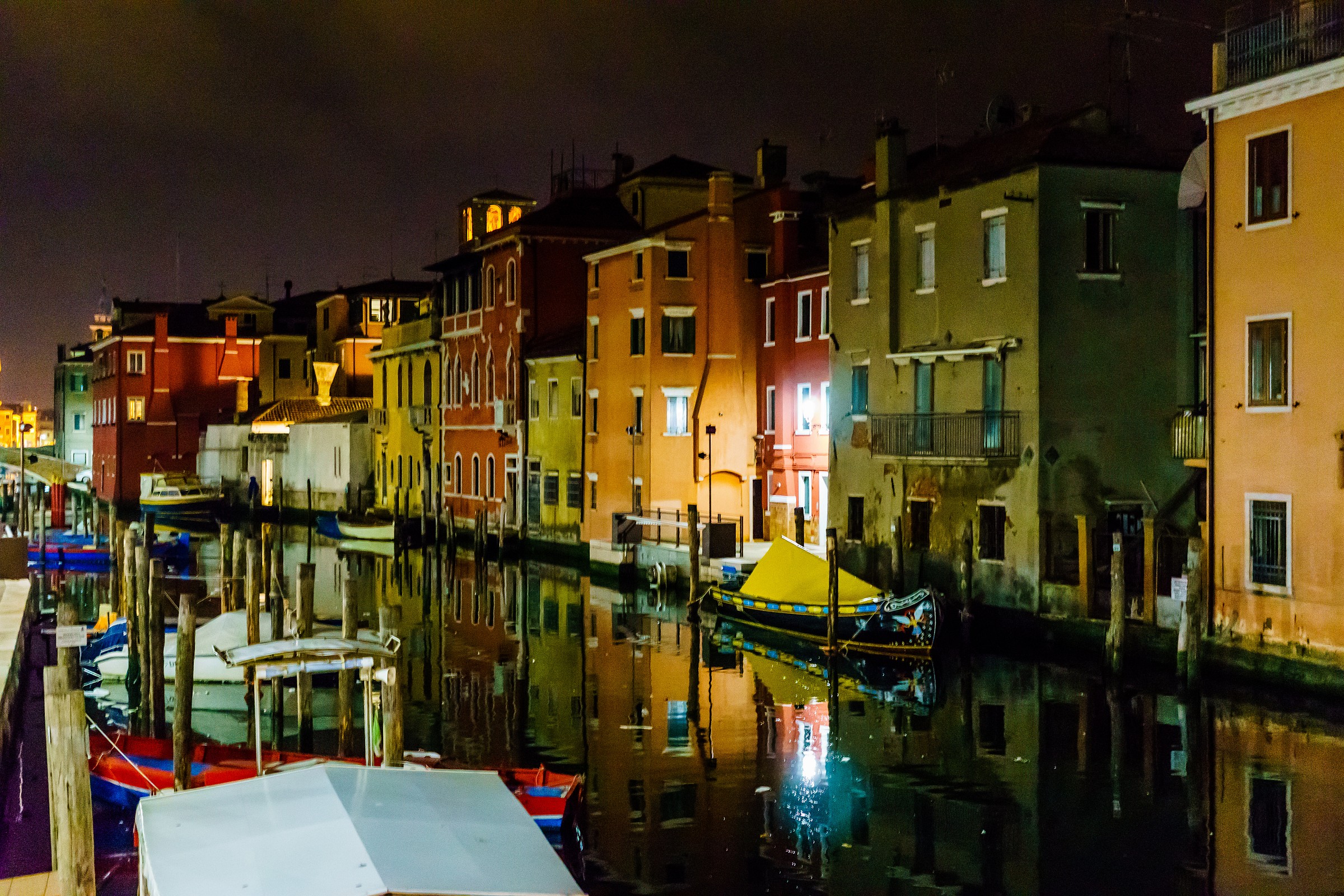 Chioggia boats moored