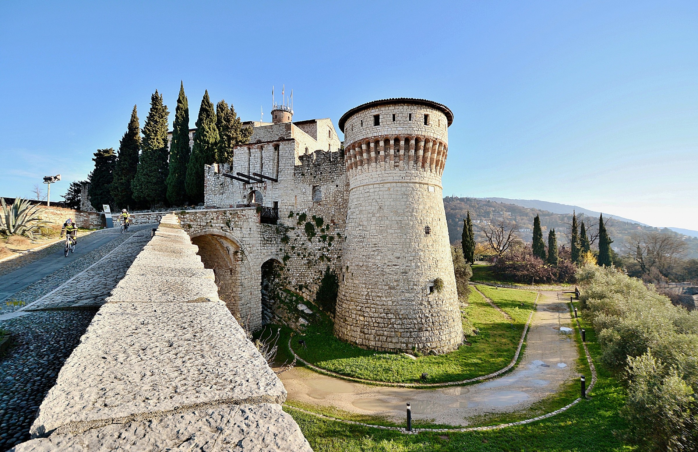 Scorcio castello di Brescia