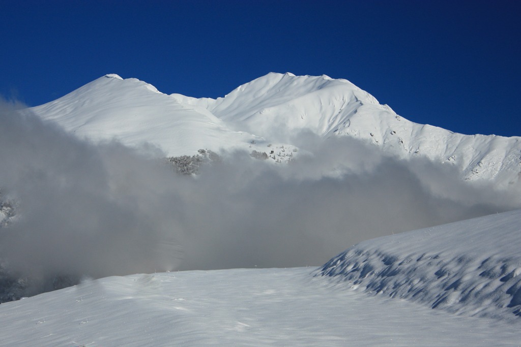 Neve,sole e ...nebbia.