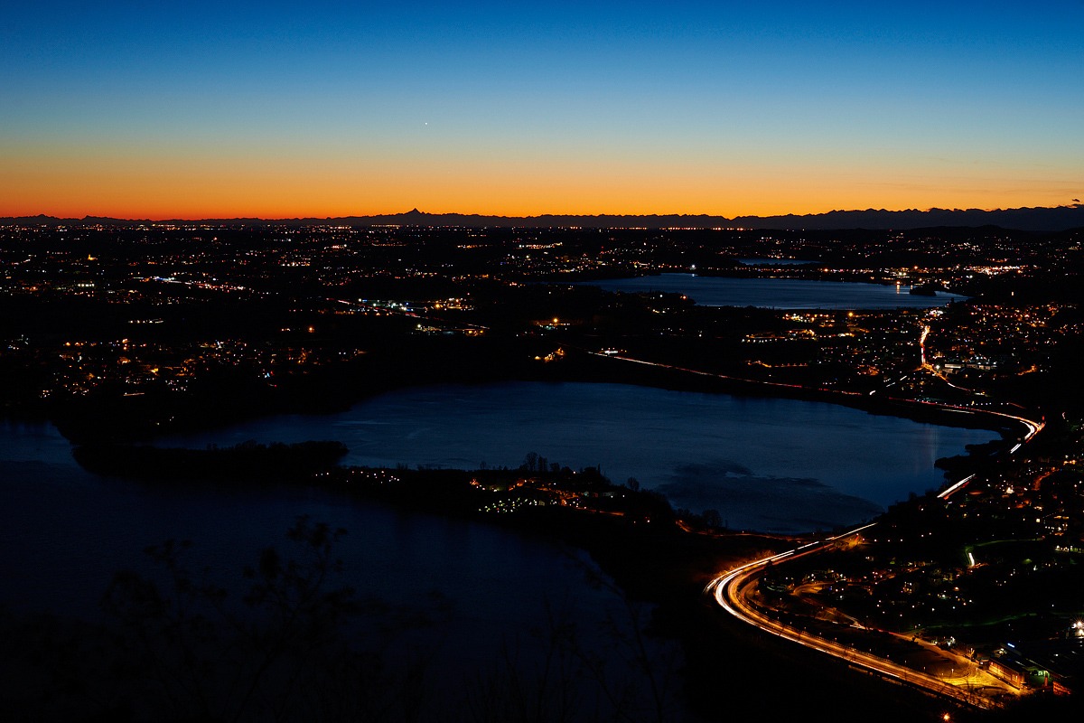 Tramonto dal Monte Barro