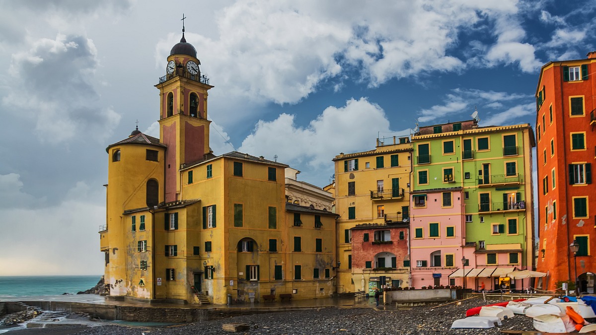 The colors of Camogli