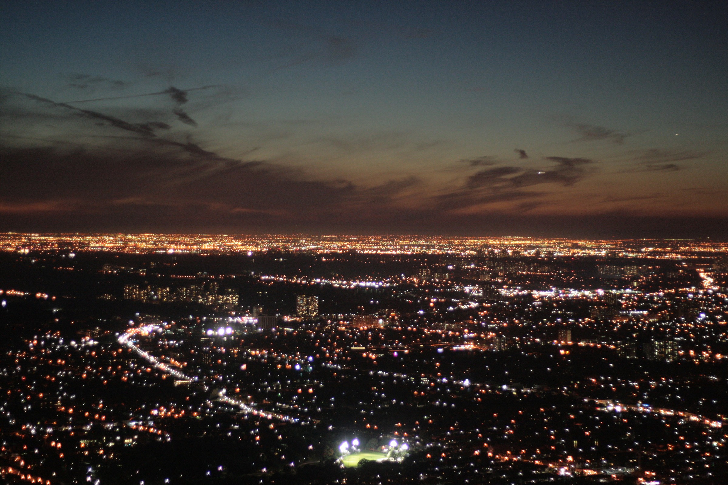 Attempt Toronto by night