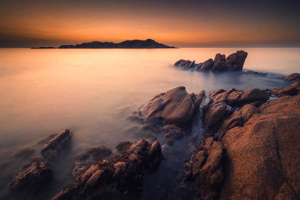 Sunset on Red Island