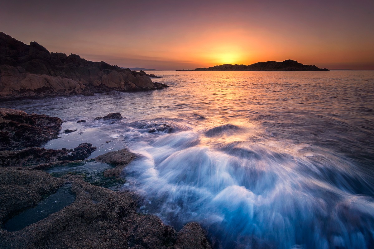 Sunset on Red Island