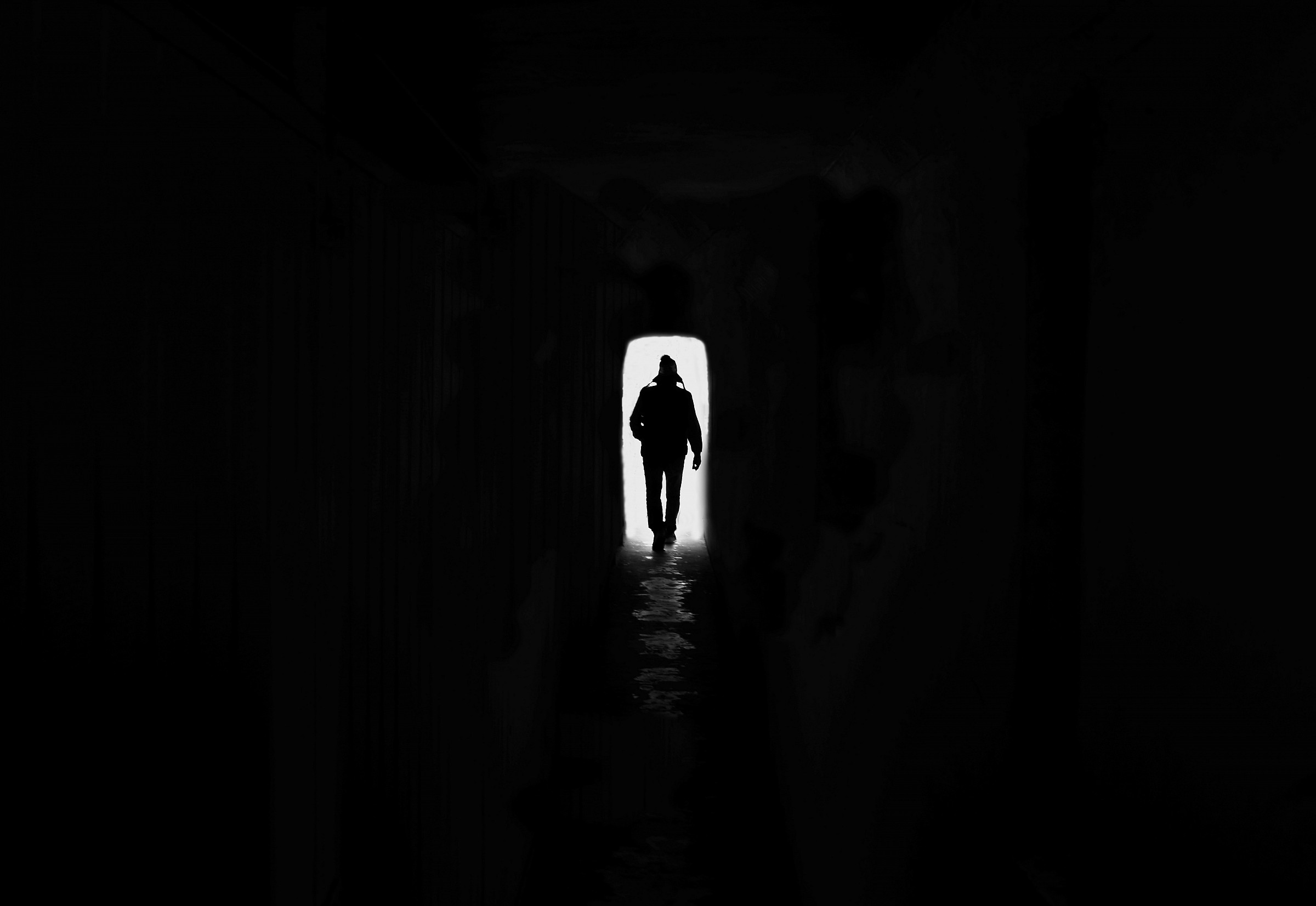 The light at the end of the tunnel.