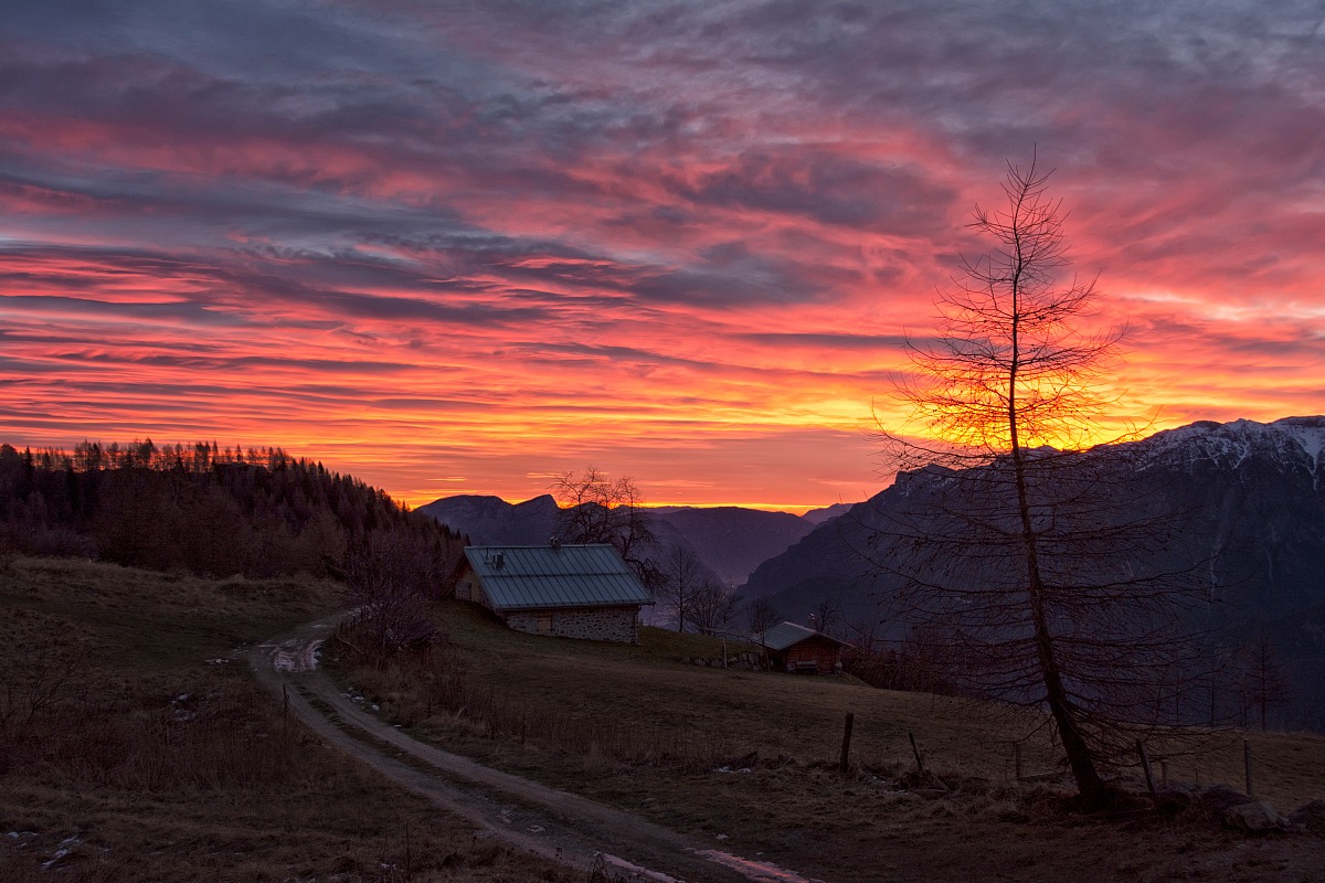 Sunrise in Valsugana