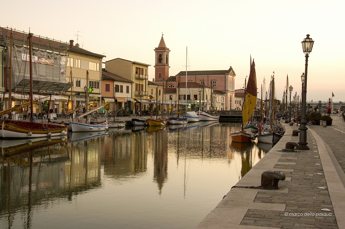 the first light of sunset