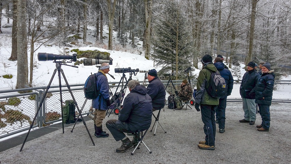 Photographers at the Bayerischer Wald