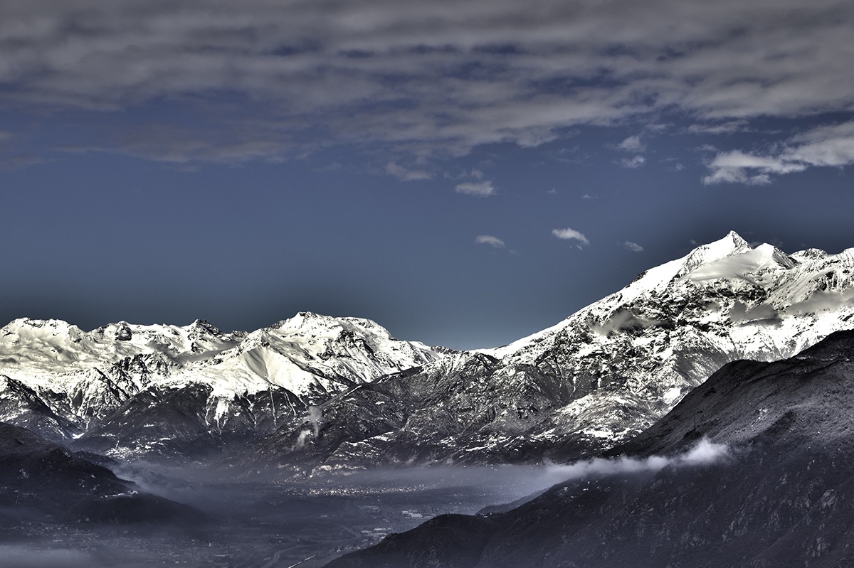 Val Susa and Rocciamelone