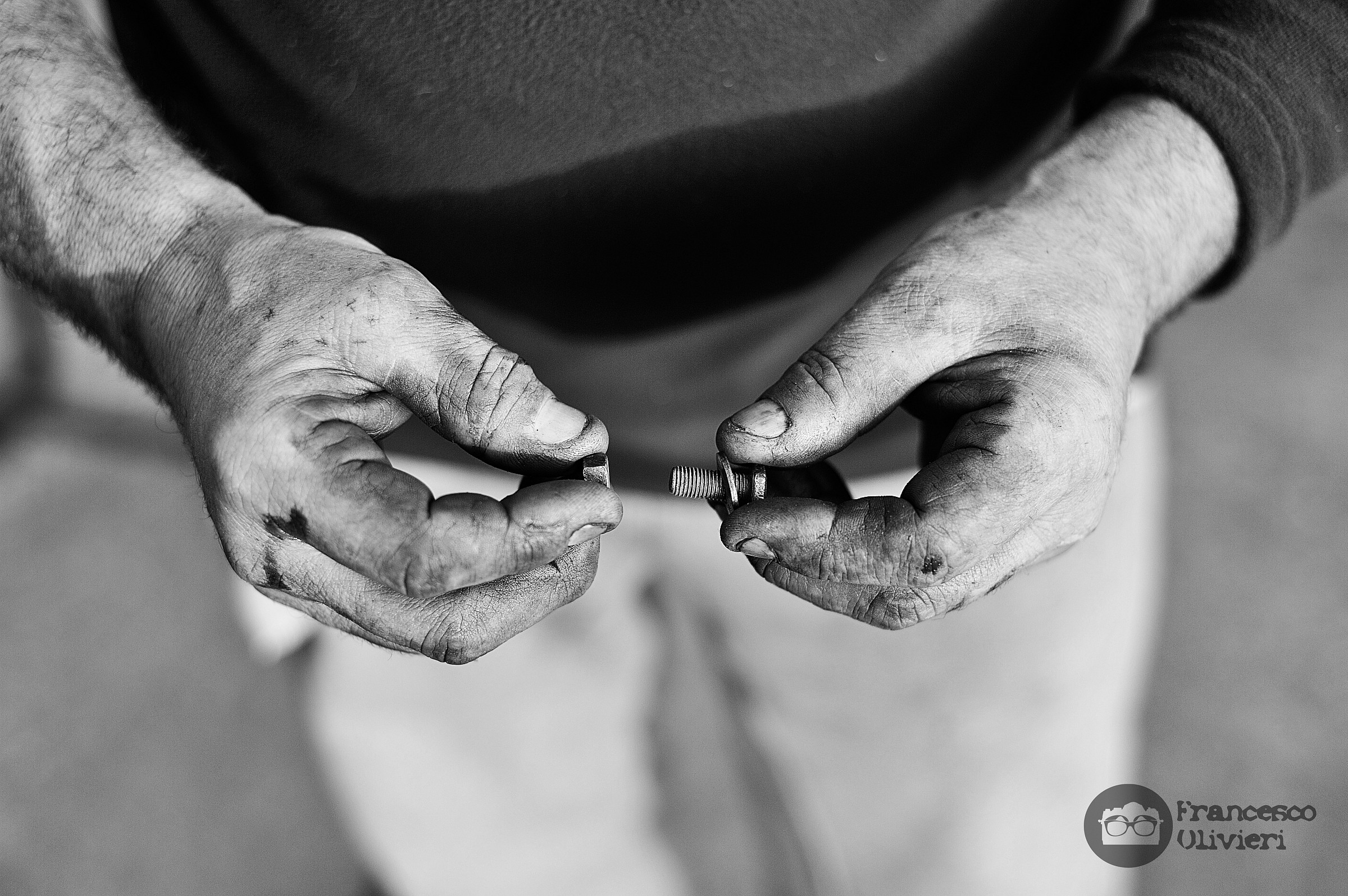 The hands of my father