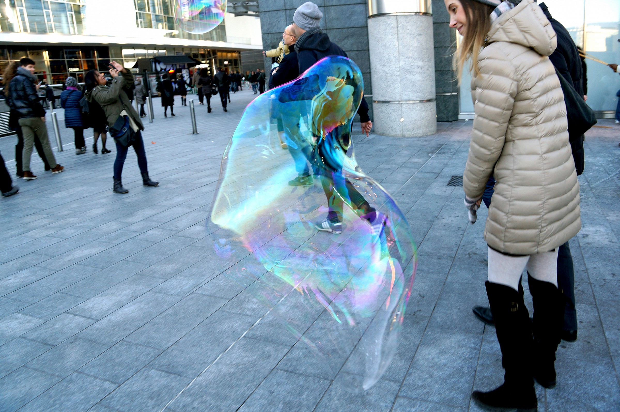 In holding with a ghost