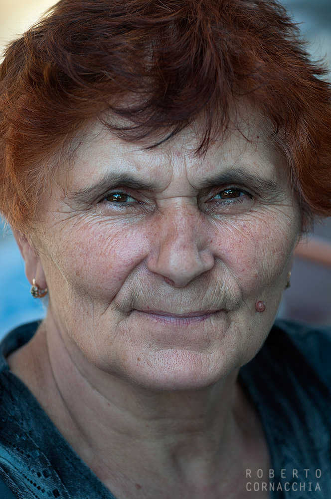 Elderly, market Stepanakert