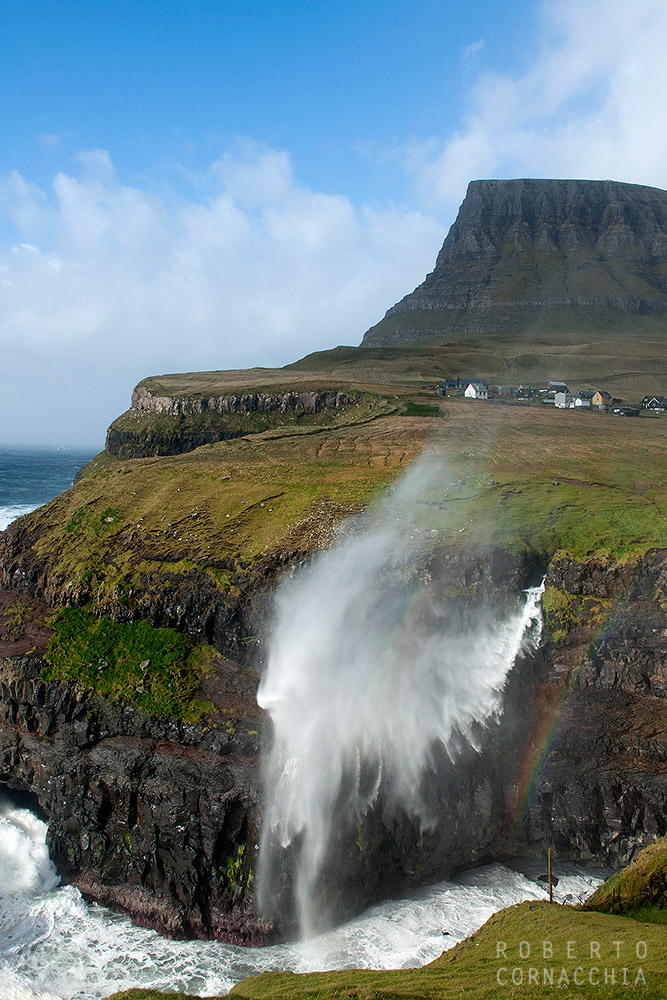 Acqua che sale, Isole Faroe