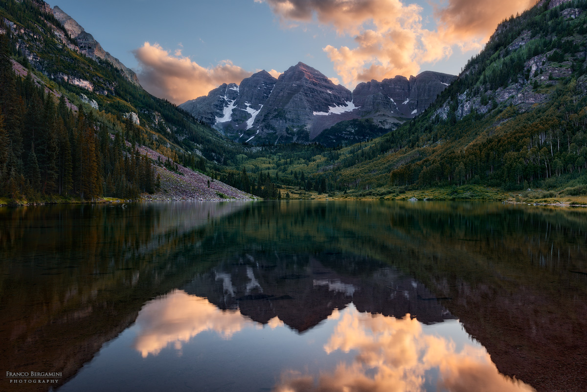 Maroon lake, Colorado
