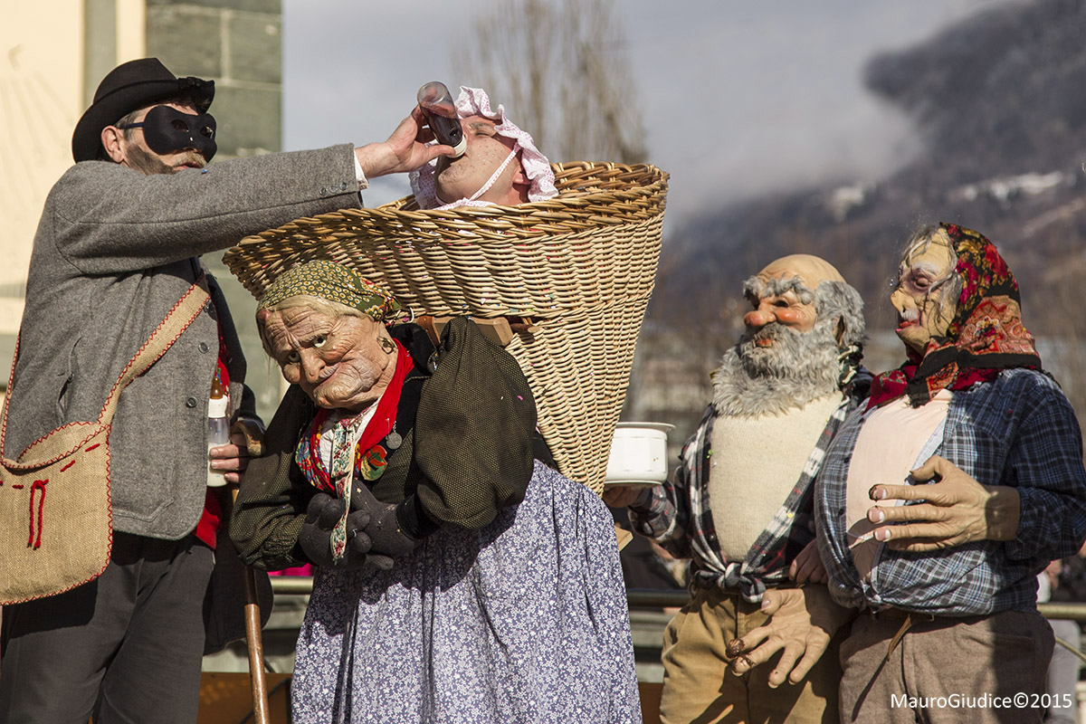 Tipiche maschere Carneval vecc Grosio