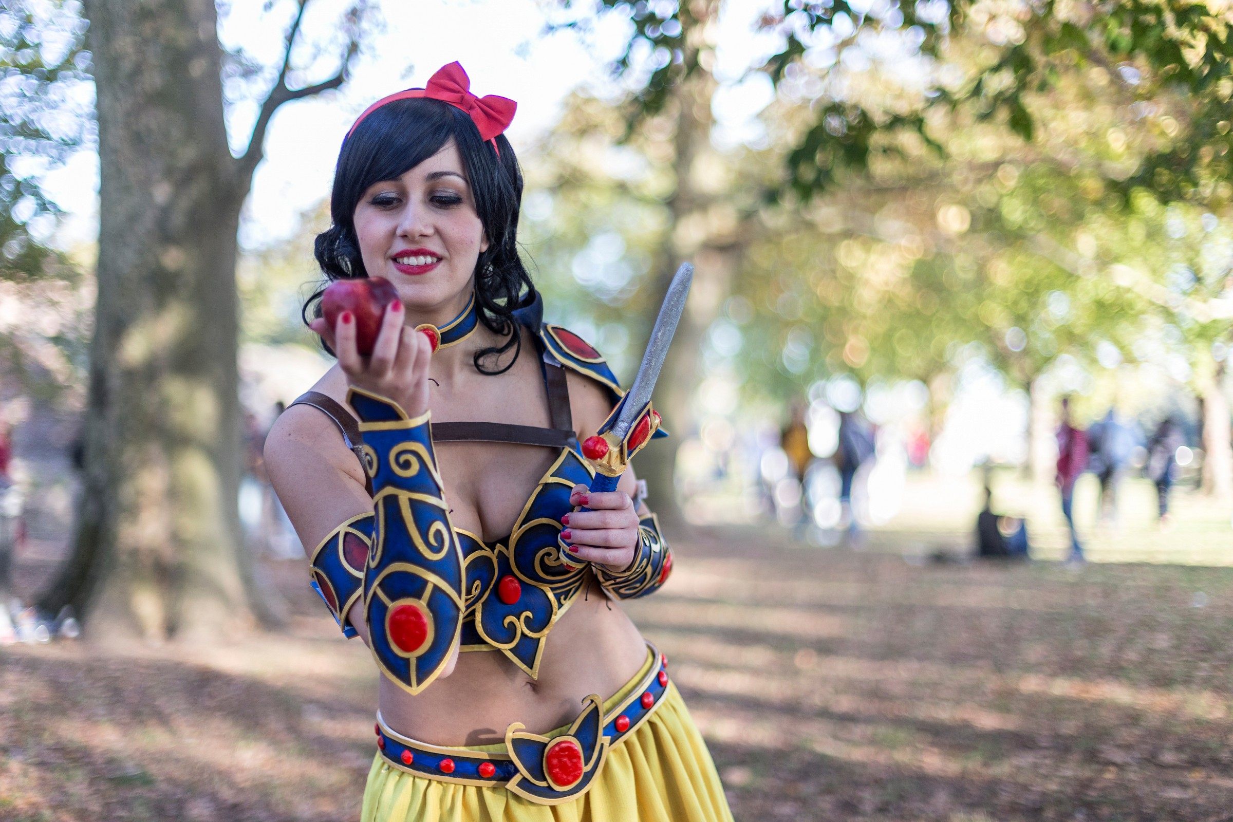 Una Biancaneva a Lucca