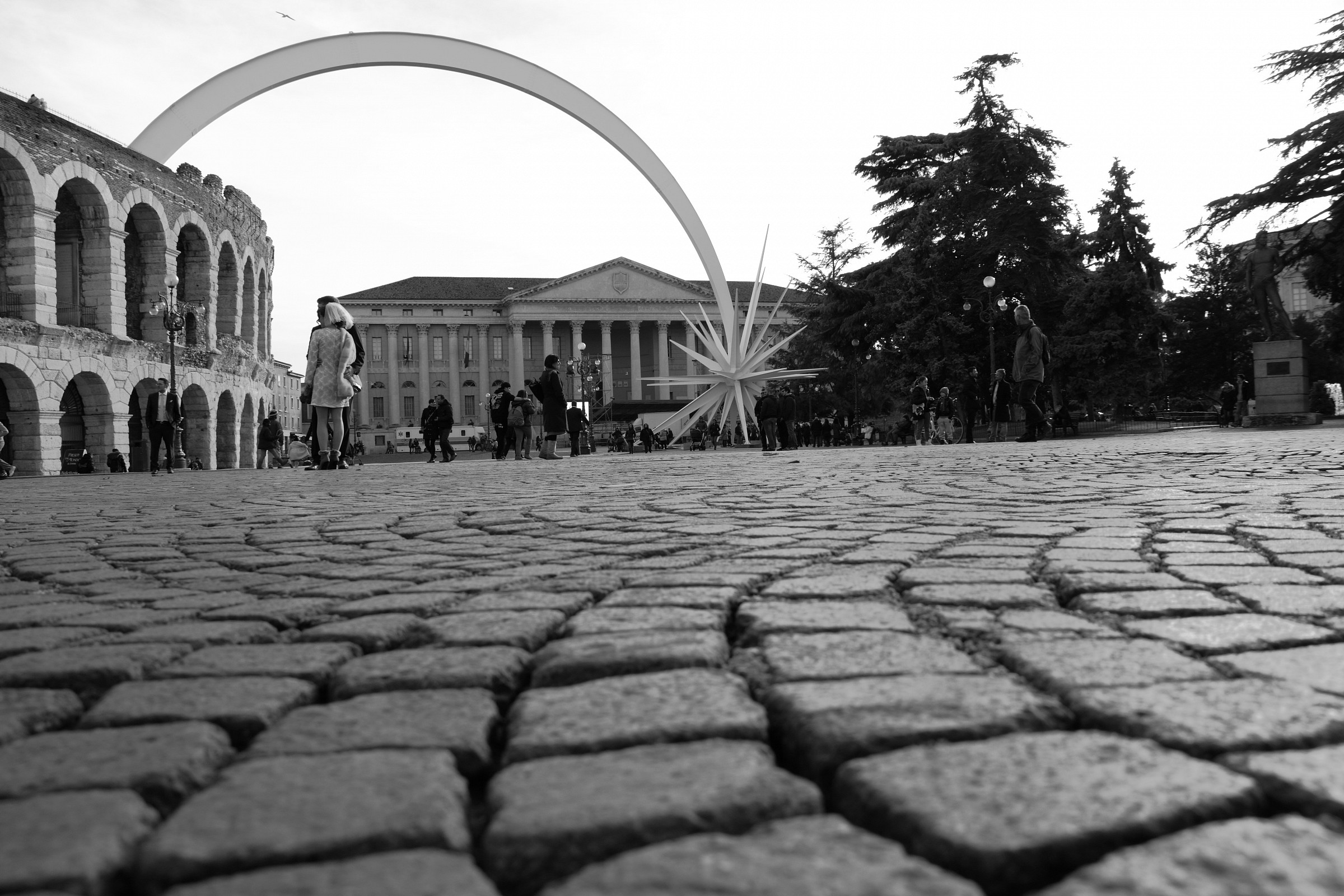 Piazza Bra e l'Arena