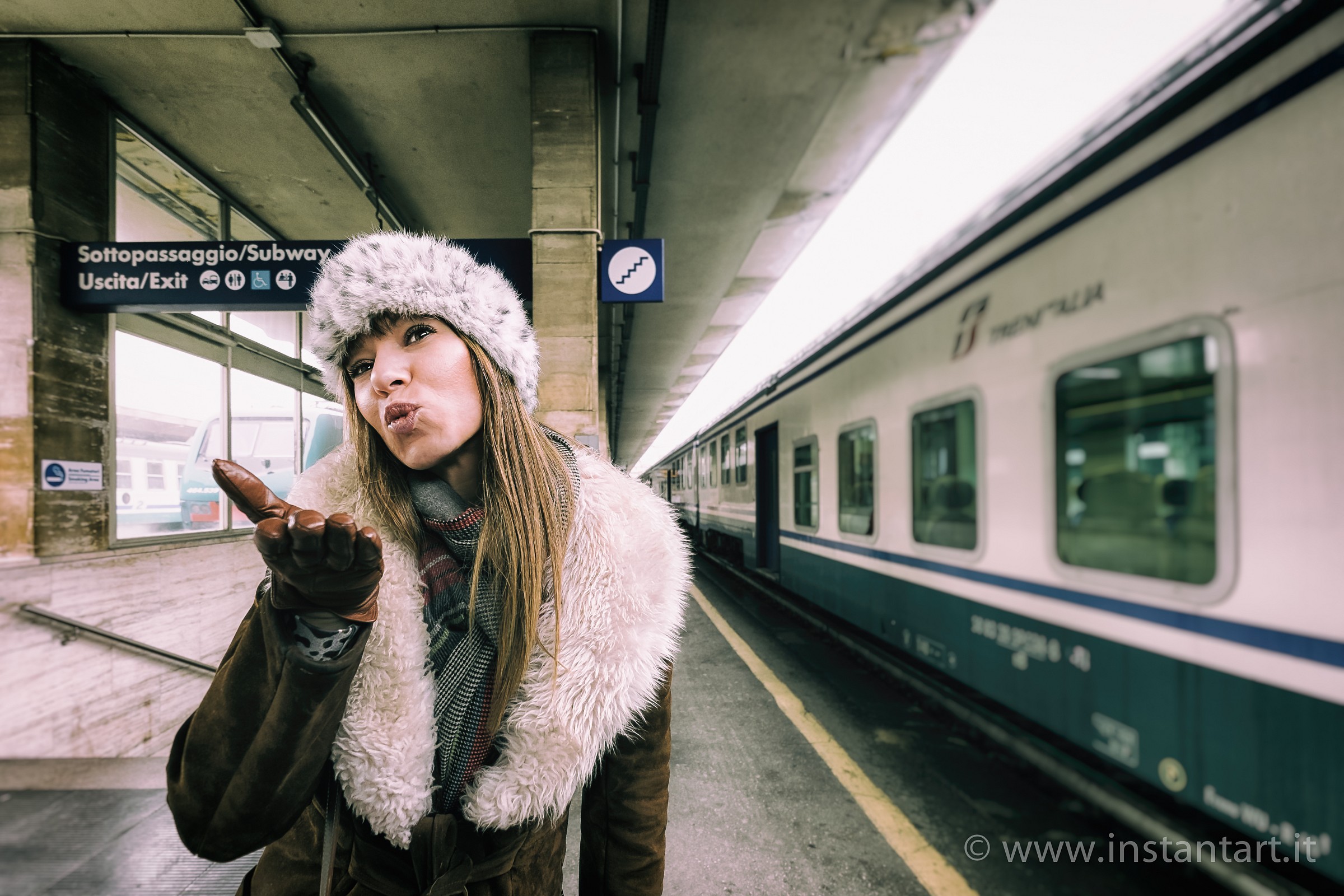 The train of love ... I must not lose it!