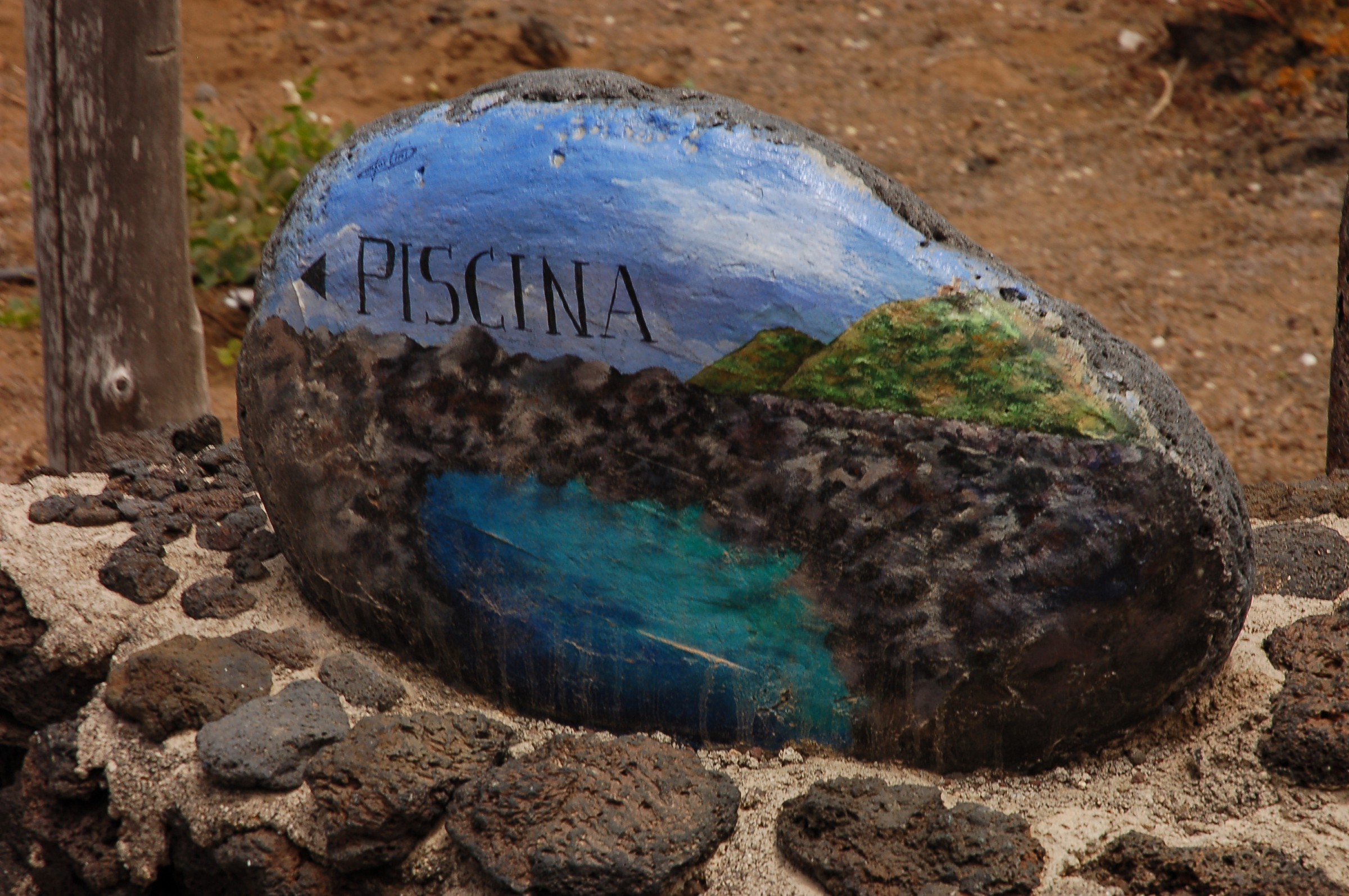 Linosa, segnaletica turistica