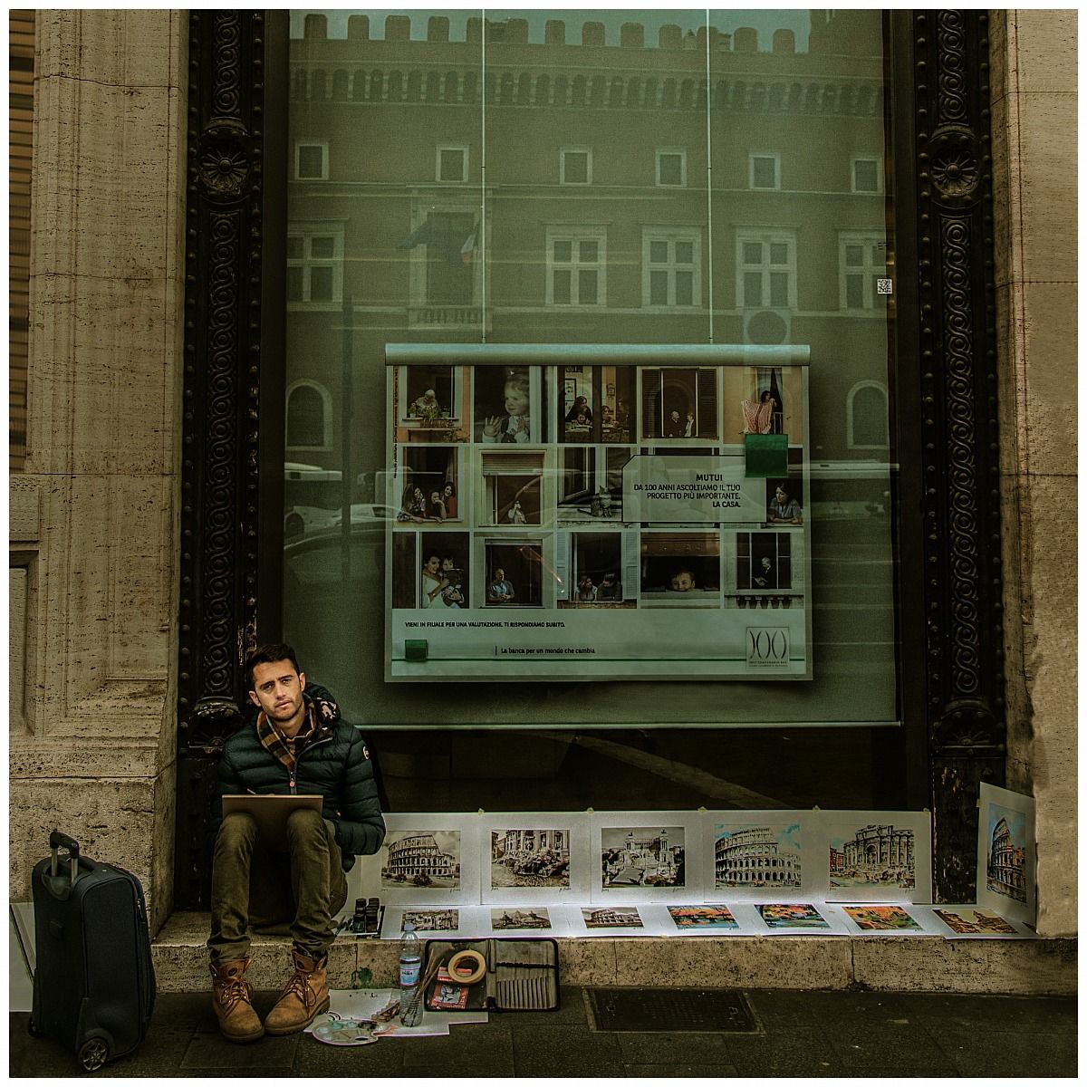 the young artist melancholic