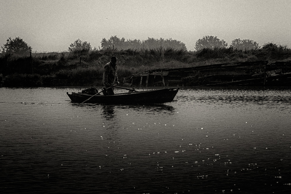 L'uomo e la sua barca...